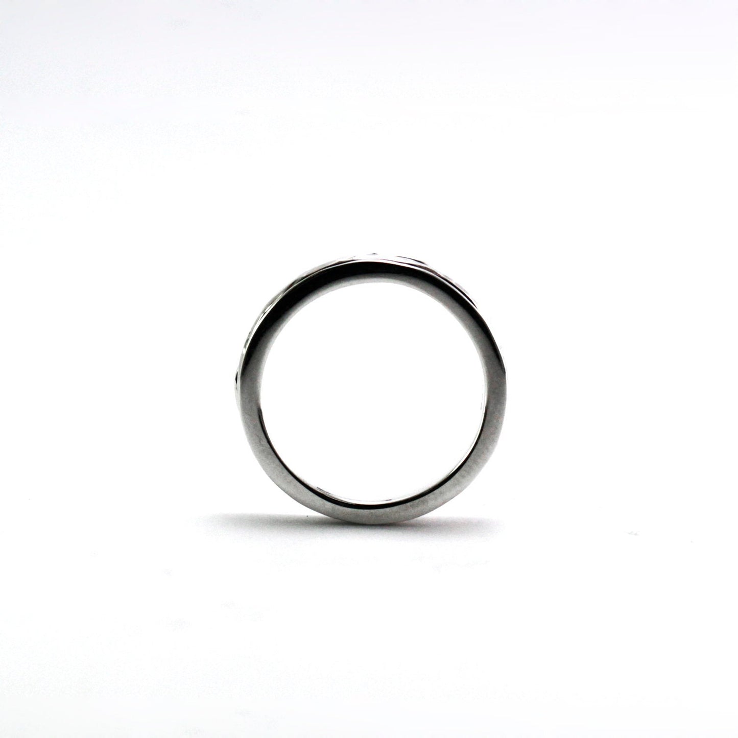 Spinner ring 925 sterling silver decorated with hummer style