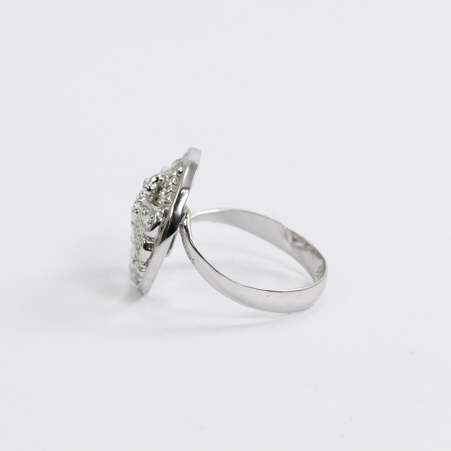 Dragonfly ring 925 sterling silver decorated with web style