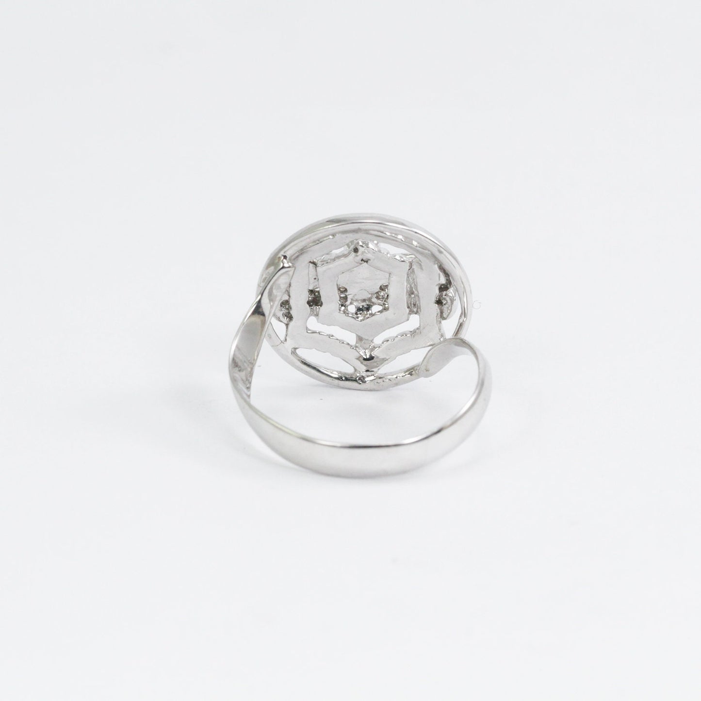 Dragonfly ring 925 sterling silver decorated with web style
