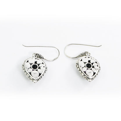turtle earrings 925 sterling silver for women with genuine African amethyst
