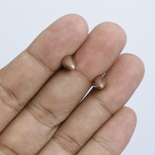 pendulum stud earrings 925 sterling silver with high polish finishing